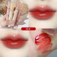 Tea Red Brown Crystal Lip Balm Jelly Lipstick Moisturizing Mirror Water Light Solid Lip Glaze Red Lip Tint Makeup Cosmetics New