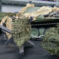 【LZ】 Henglong-Rede De Camuflagem Para Tanque De Controle Remoto Modelo Militar Tiger I Challenger II TH20626-SMT1 1 16