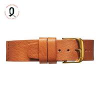 KNOT | สายนาฬิกาข้อมือ Tochigi leather Straight shape ของแท้ (ผลิตในประเทศญี่ปุ่น ) Made in Japan รุ่น ST1-18BRYG