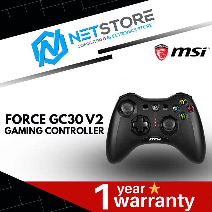 MSI FORCE GC30 V2 GAMING CONTROLLER | Lazada
