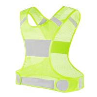 Outdoor Running Reflective Vest Cycling Vest Ciclismo Lightweight Safety Fishing Vest Sports Gear for Women Men Jogging Walking