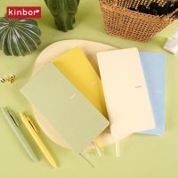 Kinbor 202322 Plan Book แบบพกพา Grid Notebook BLOCK Simple Hard Surface บันทึกคู่มือ Creative Schedule Journal