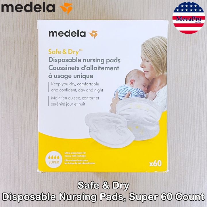 Medela Disposable Nursing Bra Pads, 60 Count