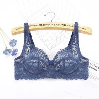 【jw】✙  Push Up bra for 3/4 Cup Hook-and- Breathable  Gauze Ultra-thin Bralettelingerie feminina New