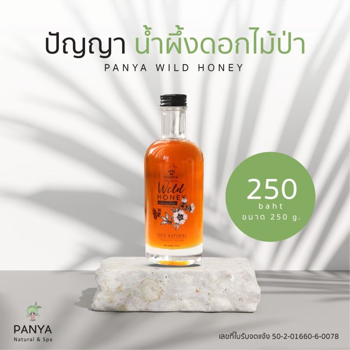 Panya Wild Honey ปัญญา น้ำผึ้งดอกไม้ป่า (250 g)
