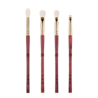 MyDestiny makeup brush-The Misty Bamboo Classial Eboy Series-4pcs Rosewood eye brushes set&amp;high grade natural animal hair