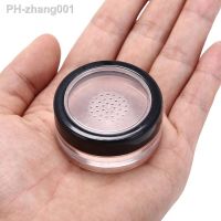 Travel 10g Plastic Empty Cosmetic Container Travel New Loose Powder Jar Powder Puff Boxes