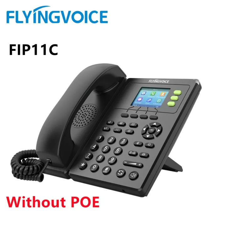 Flyingvoice Voip Phone FIP11C 3 Sip Lines IP Telephone Wifi Landline