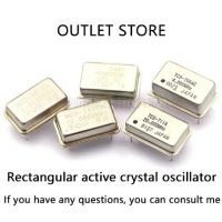 Crystal Oscillator 14MHZ 14M 14.000MHZ In-line Active Crystal OSC DIP-4 Rectangular Clock Vibration Full Size 5pcs