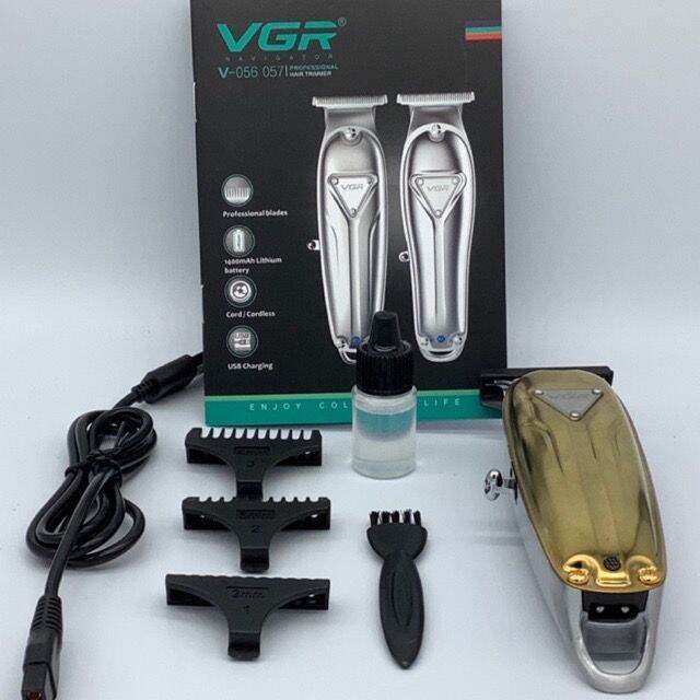 vgr-v-056-ปัตตาเลี่ยน-แบตตาเลี่ยน-ตัดผม-ปัตเลี่ยนไร้สาย-กันขอบ-แต่งลาย-สำหรับช่างมืออาชีพ-เล็ก-แรง-น้ำหนักดี-คม-ปัตตาเลื่ยนตัดผม