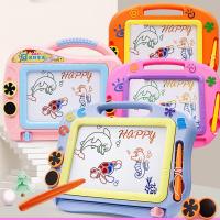 Childrens Magic Blackboard Colorful Magnetic Drawing Board Sketch Doodle Writing Pad Kids Education Toy for Girl Montessori Toy Drawing  Sketching Ta