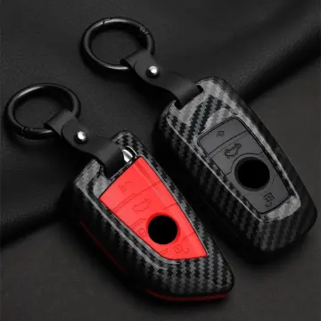 Leather Car Keychain Car Key Case Cover For BMW BMW X1 X3 X4 X5 X6 F30 F34  F10 F20 G20 G30 F15 F16 Key Ring Auto Accessories