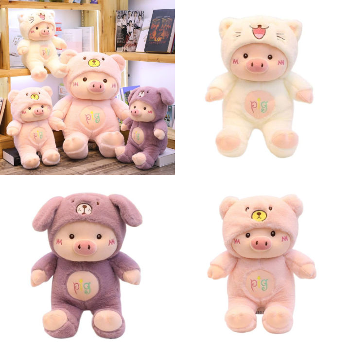 cartoon-animal-stuffed-pig-plush-toy-gift-kids-pink-white-multiple-purple-sizes