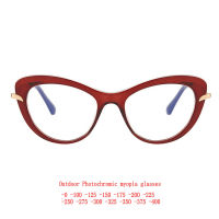 Outdoor Photochromic Prescription Glasses Women Computer Eyeglass Gaming Eyewear Frame Optician Hyperopia Myopia Glasses NX