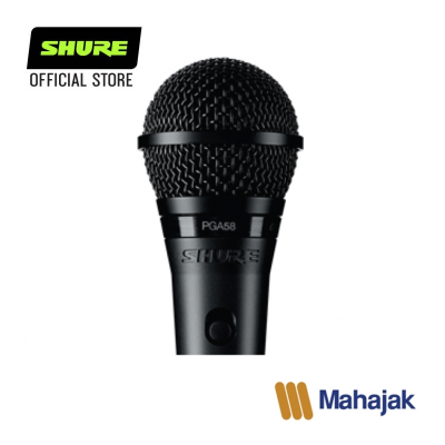 SHURE PGA58-LC Cardioid Dynamic Vocal Microphone