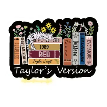 100 Swiftie Stickers Taylor Swift Waterproof Vinyl Stickers