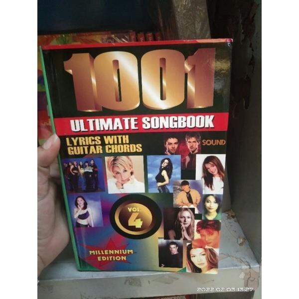 1001 ultimate songbook lyrics with guitar chords | Lazada PH