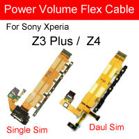 เปิดปิดสายเคเบิล Flex สำหรับ Sony Xperia Z4 Z3 + Z3 Plus E6553 E6533 ปริมาณ USB ชาร์จพอร์ต &amp; กล้องปุ่มสวิทช์ Flex Ribbon-hdfssaa