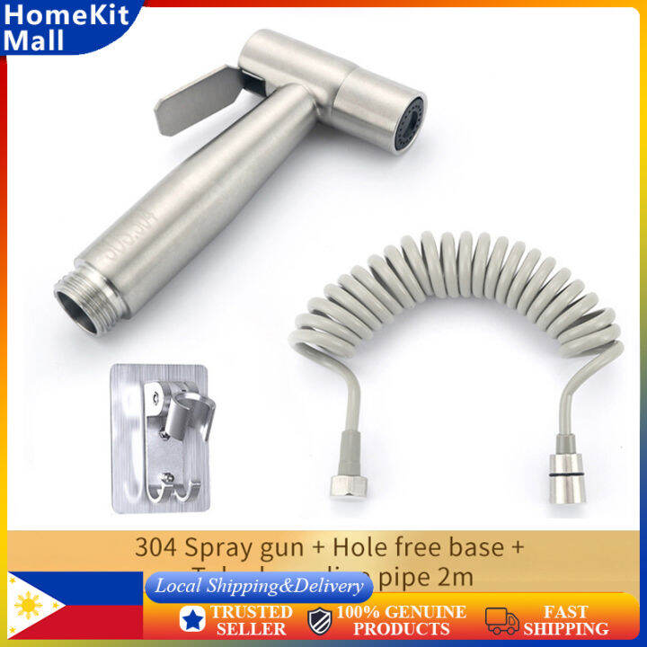 Bathroom Hand Bidet Spraye Set Toilet Self Cleaning Shower Head No... Bathroom Hand Bidet Spraye Set Toilet Self Cleaning Shower Head No...