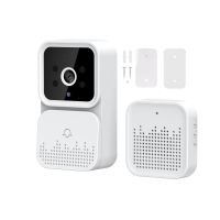 ❍ Smart Video Doorbell Wireless HD Camera IR Alarm Security Door Bell Wi-Fi Intercom for Home Apartment APP：ulooka