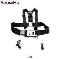 Snowhu สำหรับ Go Pro ฮีโร่8 7 6 5 4 3สำหรับอุปกรณ์เสริม Gopro ติดสายรัดหน้าอกสำหรับ Xiaomi Yi 4K สำหรับ Sjcam กล้องแอคชั่นแคมเมรา Gp27l