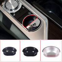 ABS คาร์บอนไฟเบอร์สำหรับ Jaguar XF XJ 2008-2015รถ Central Control Handke อิเล็กทรอนิกส์ Anti-Scratch ฐานฝาครอบ Trim อุปกรณ์เสริม