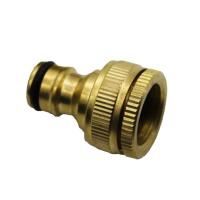 ✚☄✜ 1PC Pure Brass Faucets Standard Connector Washing Machine Gun Quick Connect Fitting Pipe Connections 1/2 3/4 16mm Hose