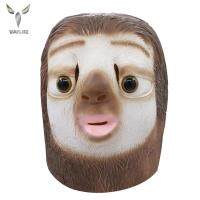 WAYLIKE Halloween Novelty Costume Party Latex Jungle Animal s Sloth Bear Head Rubber