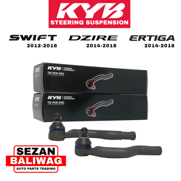 KYB KAYABA TIE ROD END SET 2 PCS SUZUKI SWIFT SWIFT DZIRE ERTIGA 20122018 KTR1299 KTR1300