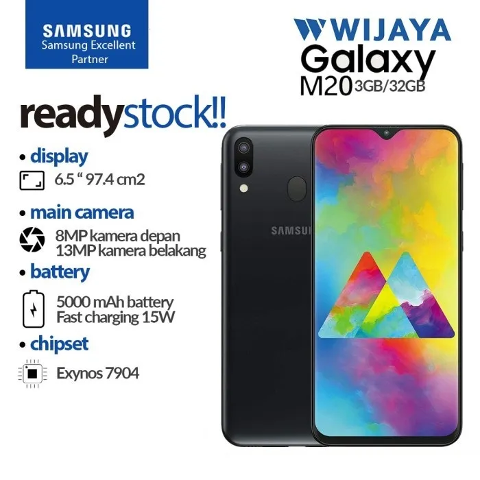 Samsung Galaxy M 3 32gb Hp Smartphone Samsung Galaxy M Garansi Resmi Original Lazada Indonesia