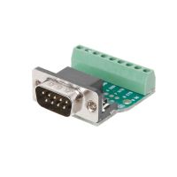 DB9ชาย/หญิงD-SUBแผ่นอะแดปเตอร์Connector RS232 Serial To Terminal Boardโมดูลส่งสัญญาณ