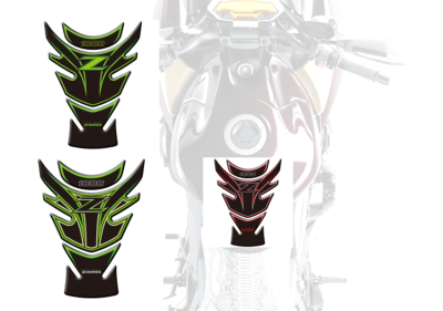 แผ่นเจลถังน้ำมัน3D อุปกรณ์เสริมรถจักรยานยนต์สติ๊กเกอร์ตบแต่งสำหรับ Z1000คาวาซากิ2010-2013