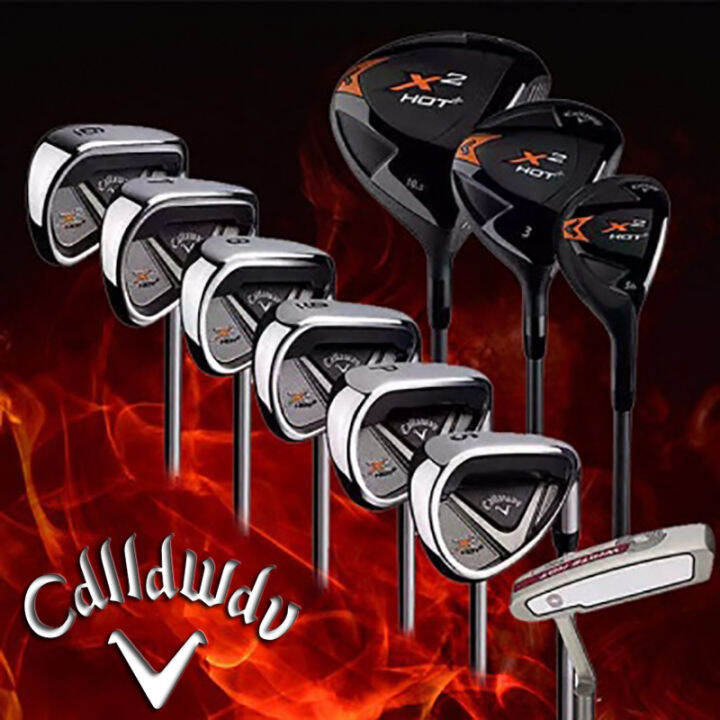 Callaway Golf Club Callaway Full Set of Callaway Black and White Gold