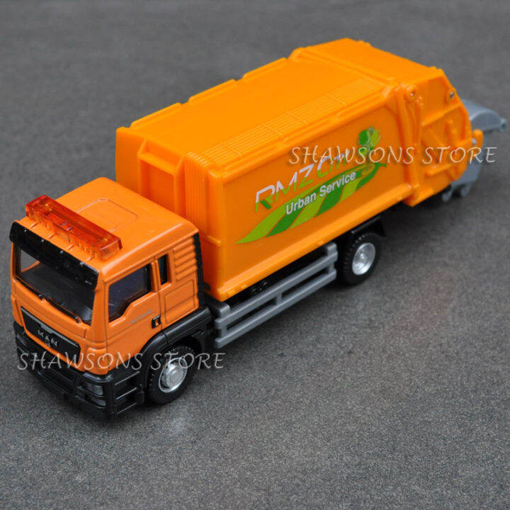 rmz-city-1-60-scale-diecast-metal-man-tgs-garbage-cleaning-truck-vehicle-model-dumpcart