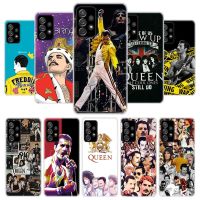 Rock Funky Freddie Mercury Queen Cover Phone Case For Samsung Galaxy A53 A52 A13 A12 A23 A22 A33 A32 A73 A72 A43 A42 A02S A03S A