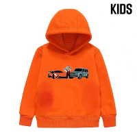 Kids Merch A4 Gelik &amp; Lamba Hoodie Spring Autumn Children Thicked Print Hooded Sweatshirts Casual Family Clothes Pullover Tops