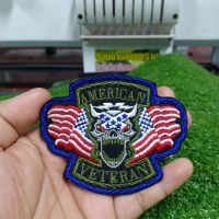 อาร์มทหารผ่านศึก อเมริกัน AMERICAN VETERAN มีแบบเย็บติดเสื้อ 99฿ และติดตีนตุ๊กแก149฿