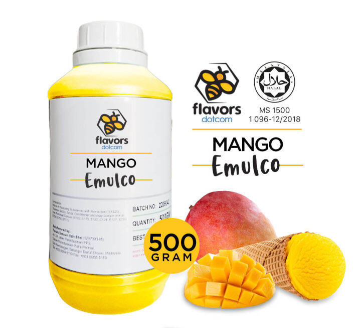 [HALAL] Flavors Dotcom - Mango Emulco (500g) | Lazada