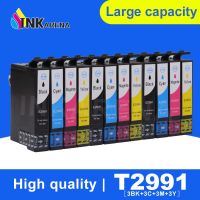 【Factory-direct】 Thinkerz 4สีหมึกสำหรับ Epson T2991 T2992 T2993 T2994 29XL เติมตลับหมึก XP-235 XP-245 XP-332 XP-335 XP-432เครื่องพิมพ์