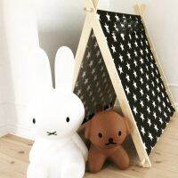 （HOT) Miffy Bunny Light ห้องเด็กไฟกลางคืนห้องนอนกระต่ายหัวเตียงขนาดใหญ่ Elf โคมไฟตั้งโต๊ะควบคุมระยะไกลอัจฉริยะ