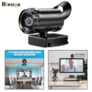 Webcam USB Blesiya, Máy Ảnh Web HD Tự Động Lấy Nét Streaming Webcam