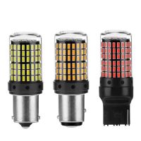 1pcs T20 brake light 1156 P21W PY21W 7440 1157 7443 3157 LED Bulbs 144smd CanBus Lamp Reverse Turn Signal Light