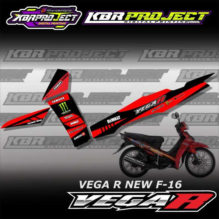 [COD]Stiker VEGA striping VEGA R NEW motor HONDA motor sticker variasi ...