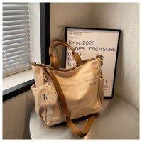 ▣☈  Messenger Preppy Student Satchels Shoulder