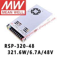 หมายถึงดี RSP-320-48 Meanwell 48VDC 6.7A 321W เอาท์พุทเดียวกับ PFC ฟังก์ชั่นแหล่งจ่ายไฟร้านค้าออนไลน์