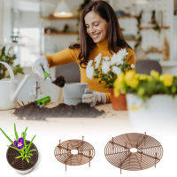 19/30Cm Plant Pot Protector CoverPlastic Plant Pot Grid Protector Sturdy Durable Garden Supplies Plant Pot Soil Guard Cover