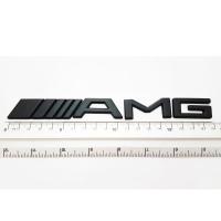 โลโก้ AMG AMG BENZ เบนซ์ สีดำ 17 cm. LOGO AMG เอเอ็มจี