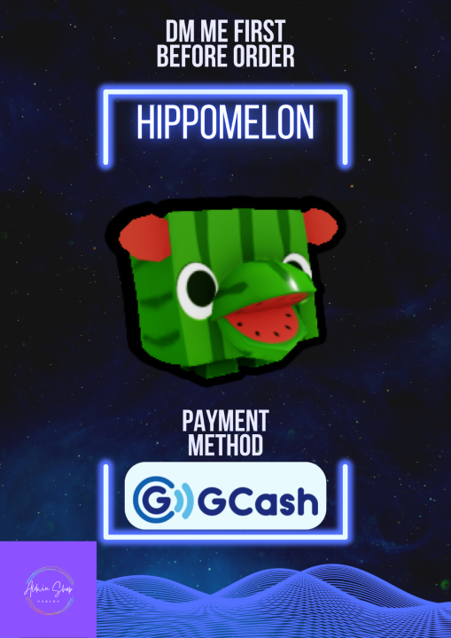 Pet Simulator X Hippomelon (READ THE DESCRIPTION BELOW) Lazada PH