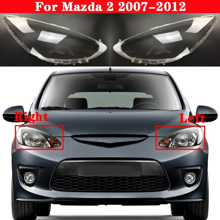 Huiyisunny For MAZDA 2 M2 DEMIO 20092014 Headlamp cover cap Left Right