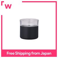 Doshisha Tumbler ไฮบริดเก็บความร้อนสุญญากาศโครงสร้างคู่300มล. ดื่มหัวใจสีดำ